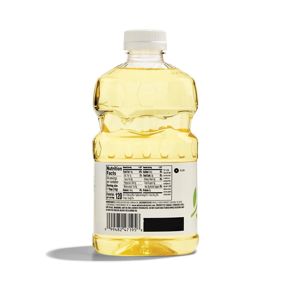 365 by Whole Foods Market, Oil Cooking Canola, 32 Fl Oz