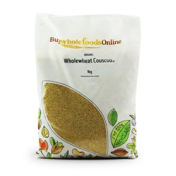 Buy Whole Foods Organic Couscous WholeWheat (1kg)