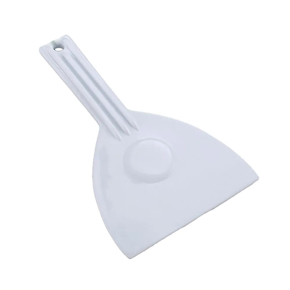 2 Pcs Plastic Handle Scrapers Cake Cream Spatula Dough Pastry Pizza Cutter Baking Food Scrappers for Home Kitchen