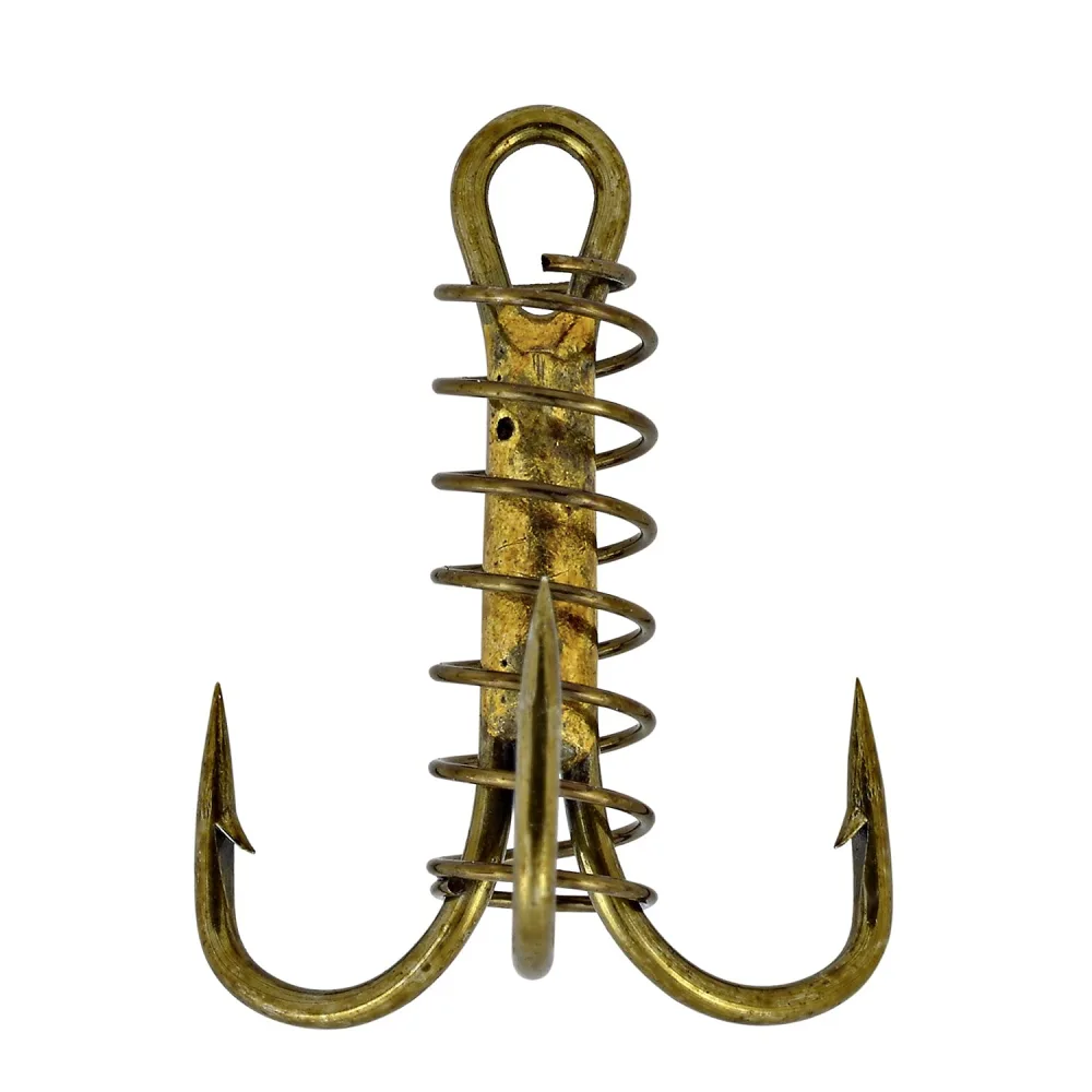 South Bend Bronze Dough Bait Treble Hooks | Strong, Durable, Gold Bait Hooks