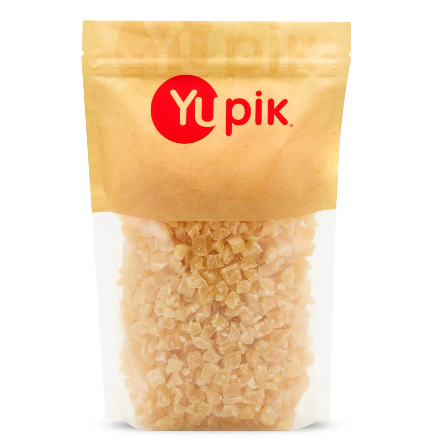 Yupik Dried Pineapple, Diced 2.2 lb, Non-GMO, Gluten-Free, Kosher,Sweetened Tropical Dried Fruits, Cubed Pineaplle Pieces, No Added Sulphites, Fruity Snacks, Ideal for Baking, Topping & Inclusions