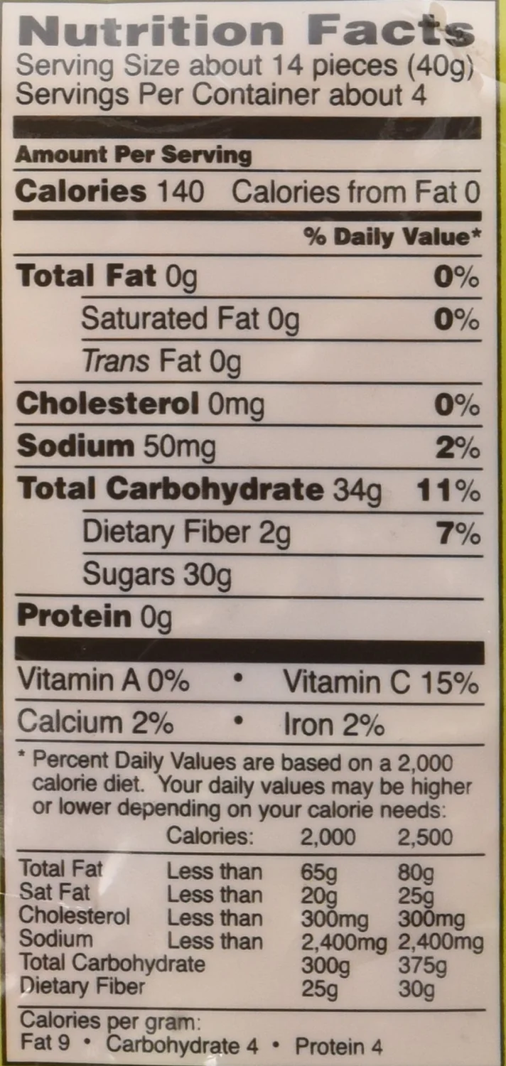 Trader Joe's Dried Fruit Soft & Juicy Mandarins 6oz.