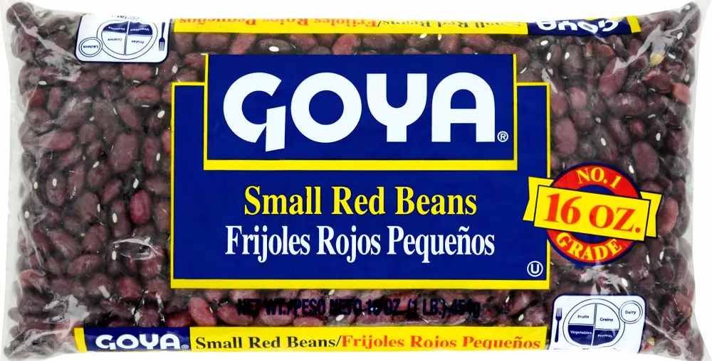 Goya Small Red Beans, Dry, 1 Pound Bag