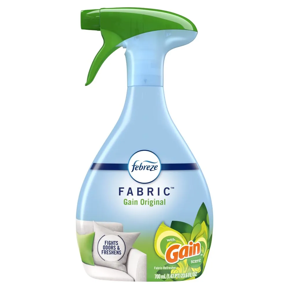 Febreze Odor-Fighting Fabric Refresher with Gain,Original, 23.6 fl oz