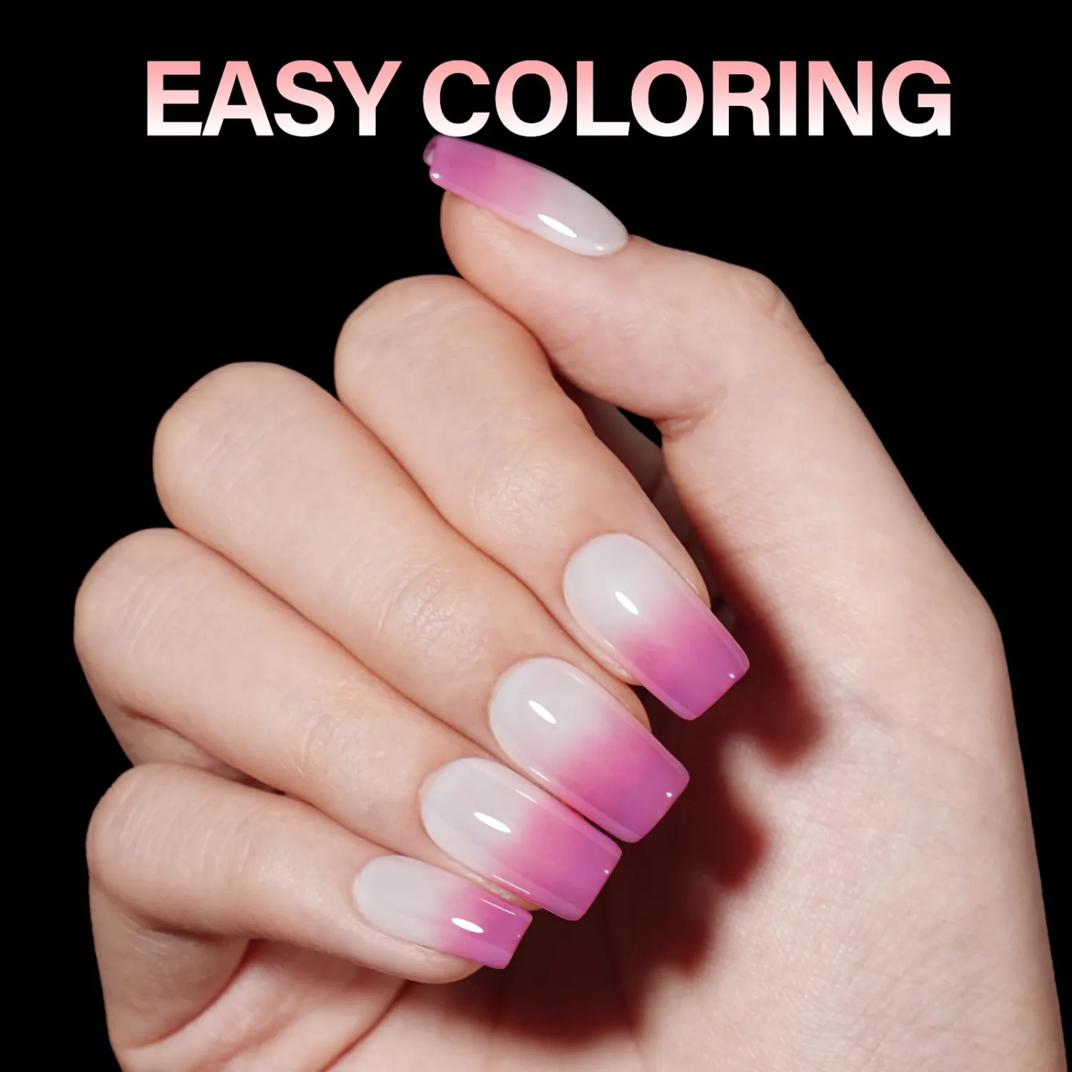 AILLSA Square Nail Tips with Solid Nail Glue Curing Needed Full Cover Nail Tip Short Gel Nails Tips Half Matte Gelly False Nails Tip Glue Gel Kit for DIY Home Salon (120PCS 12Sizes)