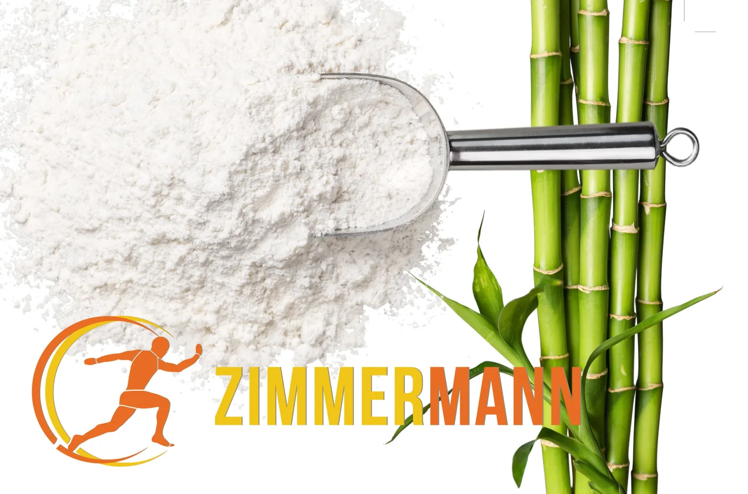 Bamboo Fiber 2.2lb 1000g, Gluten Free, Non GMO, Keto Flour, 100% Bamboo, by Zimmermann Sportsnutrition