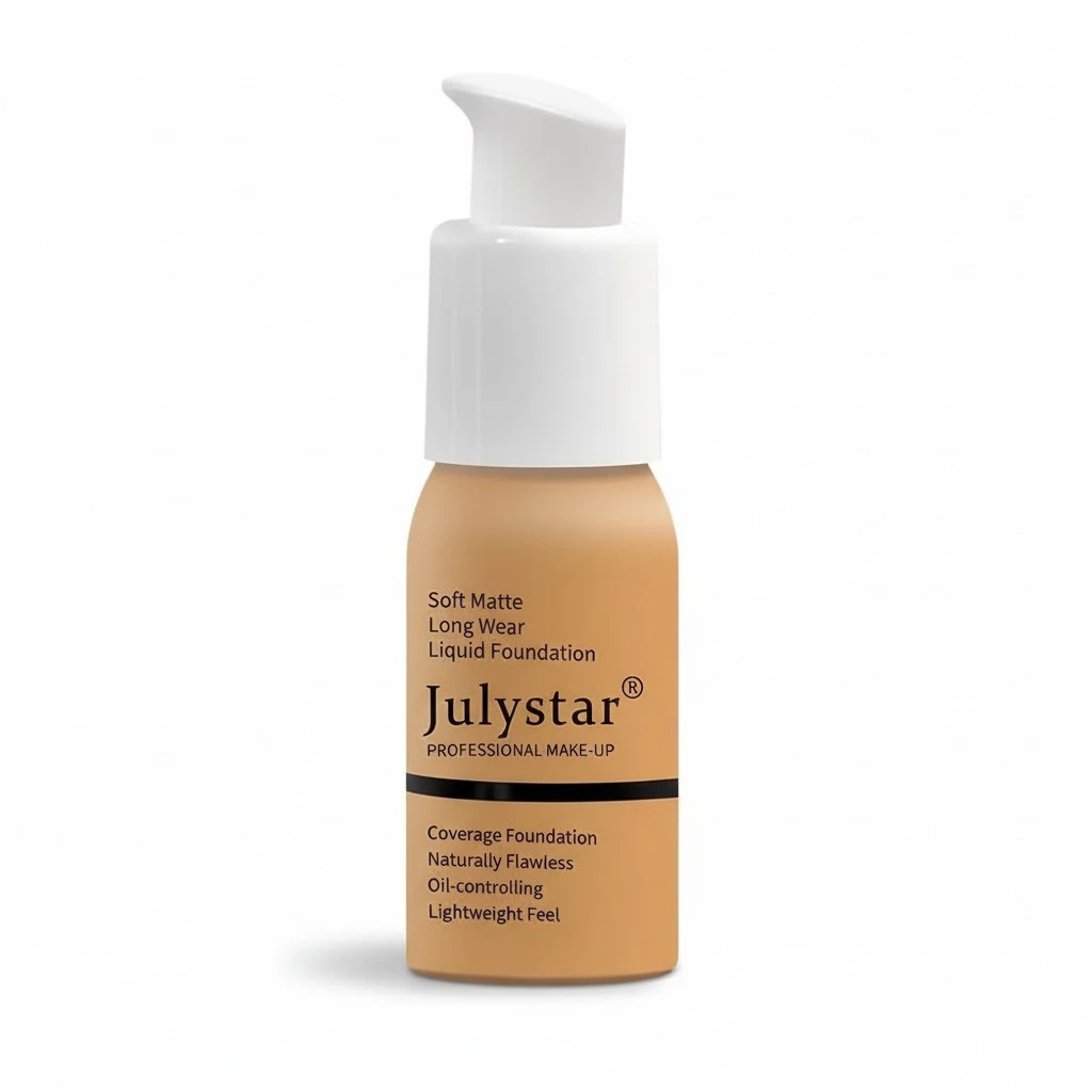 Julystar 10 color foundation cream oil control concealer long-lasting liquid foundation foundation make-up cream (06)