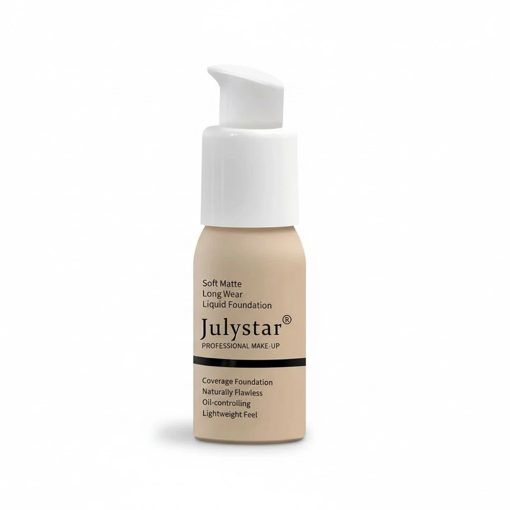 Julystar 10 color foundation cream oil control concealer long-lasting liquid foundation foundation make-up cream (02)