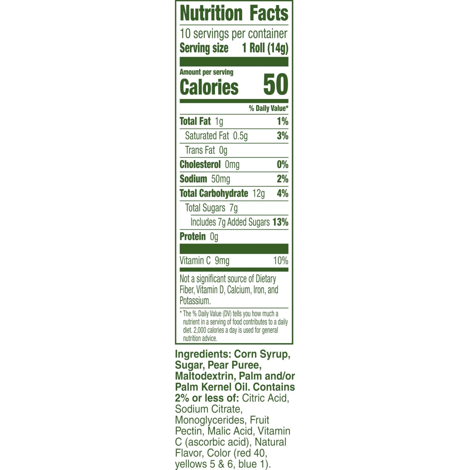 Fruit Roll-Ups Fruit Flavored Snacks, Variety Pack, Pouches, 10 ct (Pack of 10)