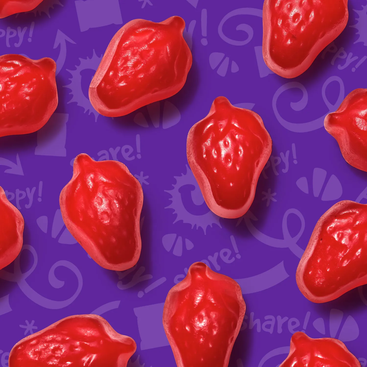 Funables Fruit Snacks, Strawberry Fruit Flavored Snacks, 0.8 Ounce Pouches (22 Count)