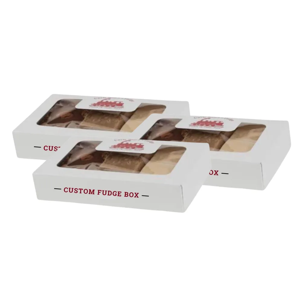 Uncle Butch's Fudge Custom Box - Creamy and Smooth Fudge Sampler - Choose Any 4 Flavors of Delicious & Decadent Fudge - 32oz per Box (3 Pack)