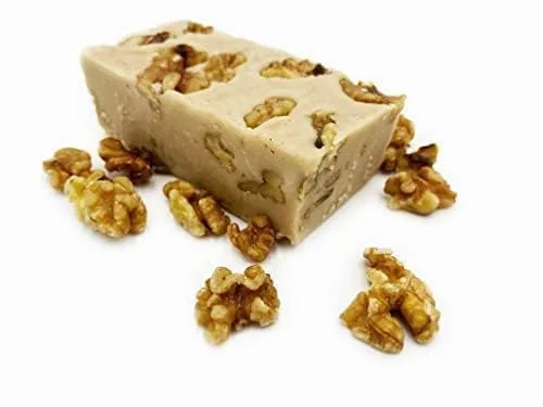 Uncle Butch's Fudge - Creamy and Smooth Sugar Free Maple Walnut - Delicious and Decadent Handcrafted Fudge (32oz)