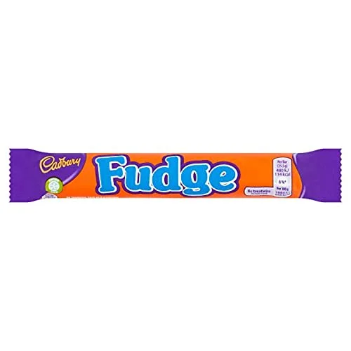 Cadbury Fudge Bars | Total 60 bars of British Chocolate Candy