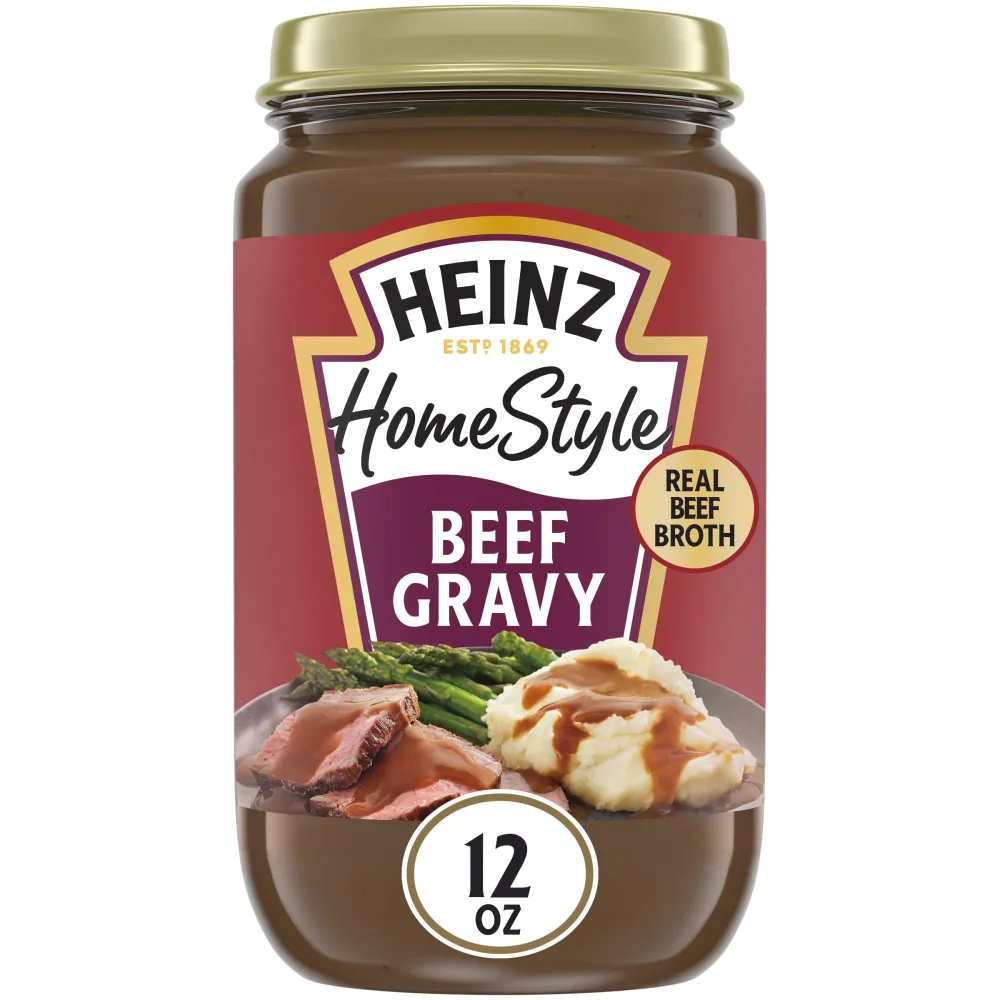 Heinz Homestyle Savory Beef Gravy (12 oz Jar)