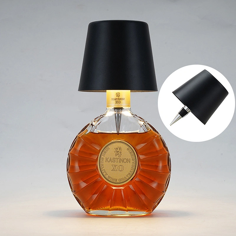 LED Wine Bottle Lamp 1200mAh Portable Table Lamp Touch Control