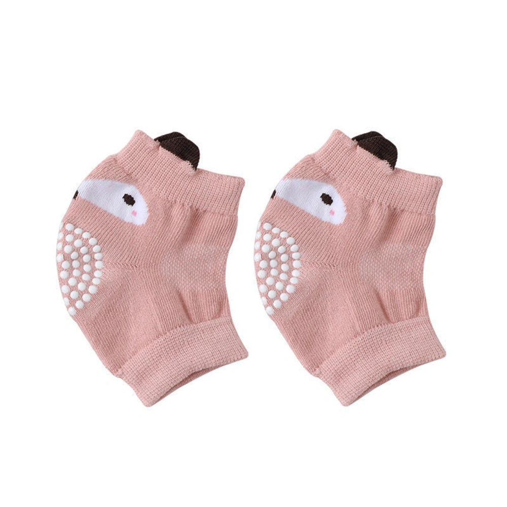 Baby Knee Pads for Crawling Cute Animal Pattern Breathable Knee Pads