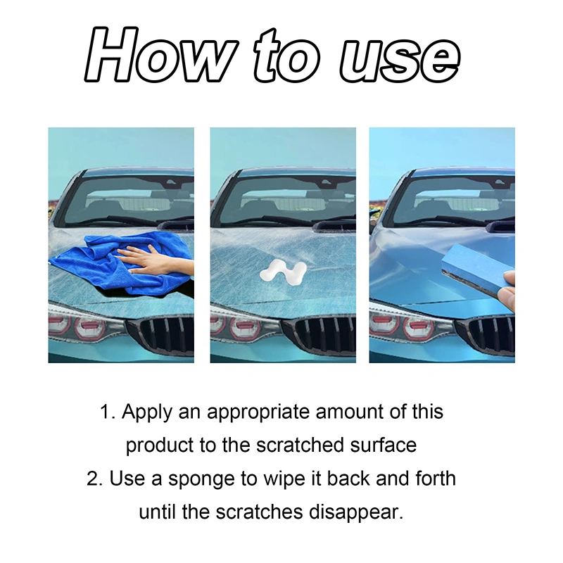 Scratch Repair Wax for Car, Professional Scratch Remover for Vehicles