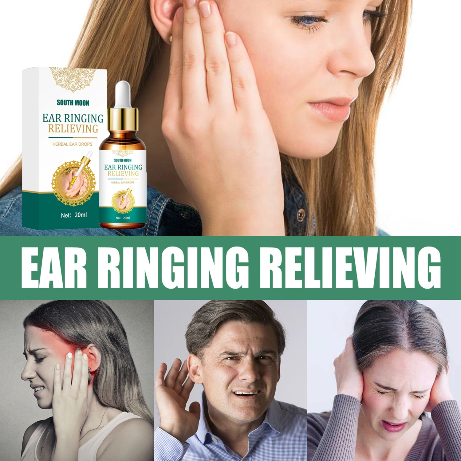 Tinnitus Relief for Ringing Ears Effective Ear Ringing Drops 
