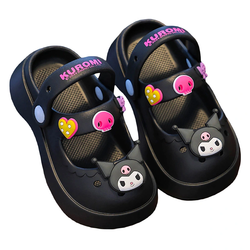 Kids Girls Garden Clogs Cute Cartoon Non-slip Slip on Water Shoes 