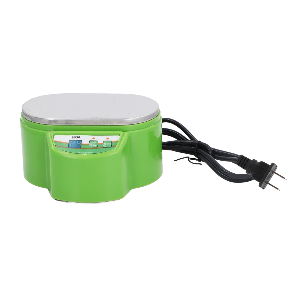 Ultrasonic Jewelry Cleaner 30W 50W 2 Speed Switching 40KHz 500ml Ultrasonic Cleaner Machine US Plug 110V