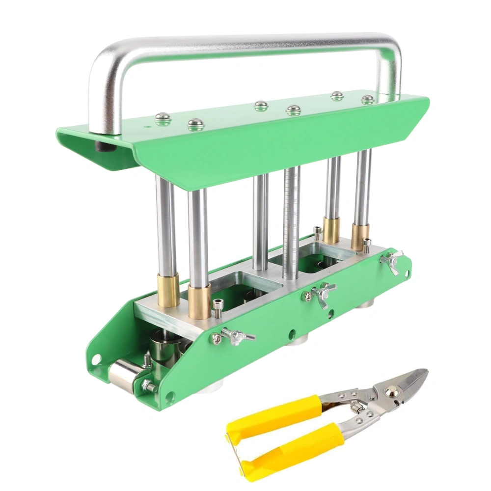 Metal Edge Roller 3 Station Metal Bender Standing Seam Roofing Tool for 0‑90 Degree Bending Angle 1/2‑5 Inch Bends