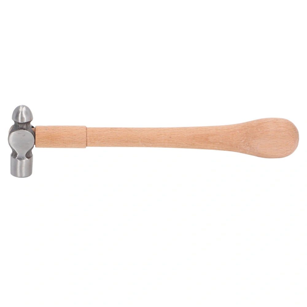 Ball Pein Hammer Chinese Style Multifunctional Polished Round Head Ball Peen Hammer with Wood Handle