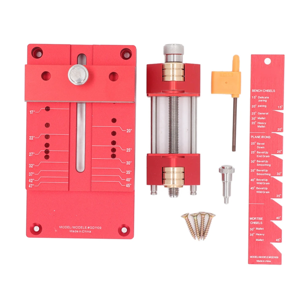 Honing Guide System 15 To 45 Degree Sharpening Angle Fixture Chisel Plane Chisel Sharpening Guide