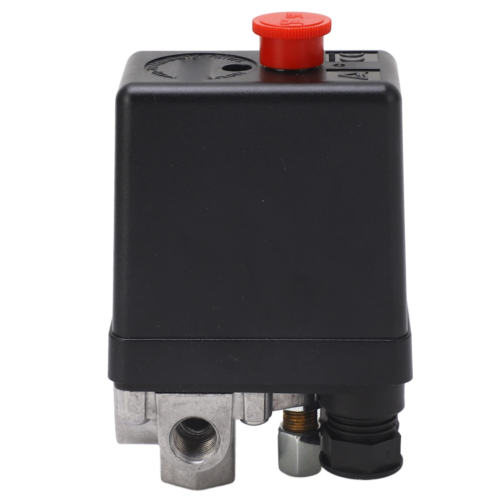 6 to 8kg Air Compressor Pressure Switch Heavy Duty 4 Port Air Compressor Switch NPT1/4in 135 to 175PSI 20A AC 240V