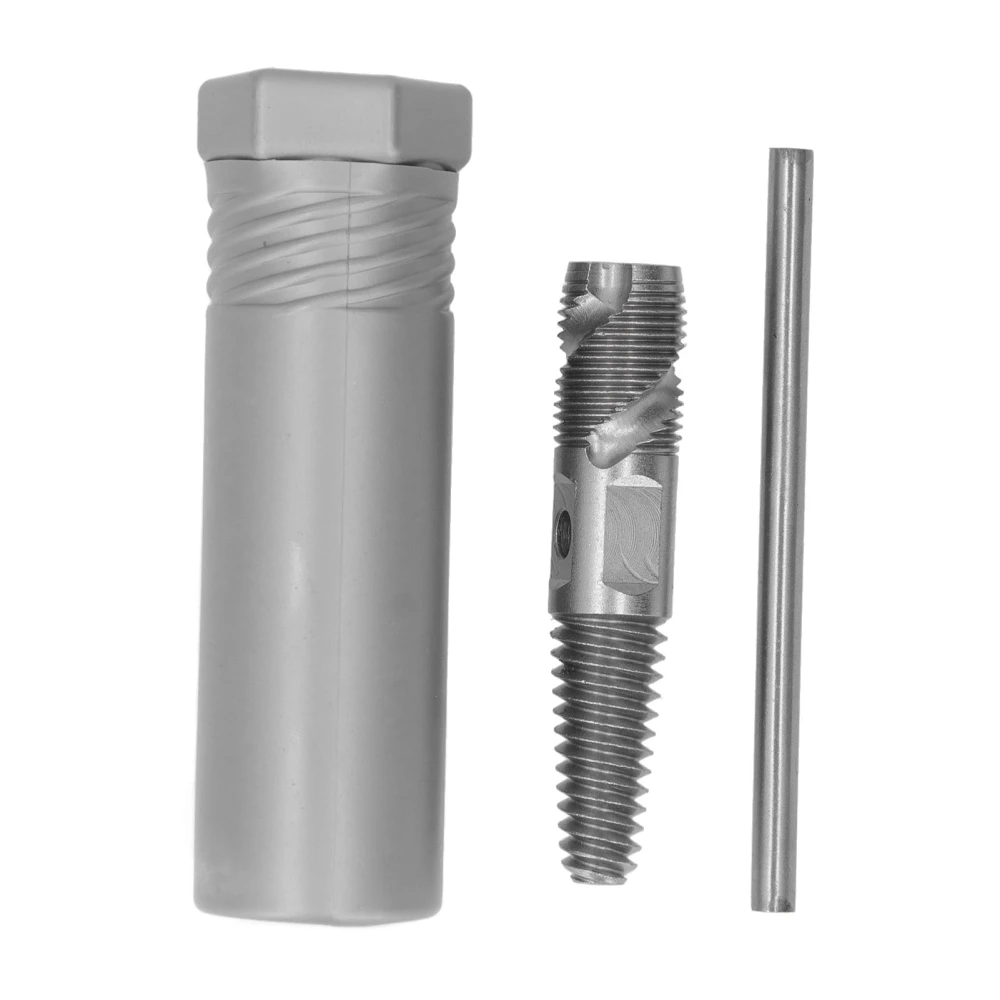 1/2inch Damaged Screw Extractor 65 Manganese Steel Multifunction Stripped Screw Extractor Broken Wire Extractor for Water Pipe Repair Spiral Groove