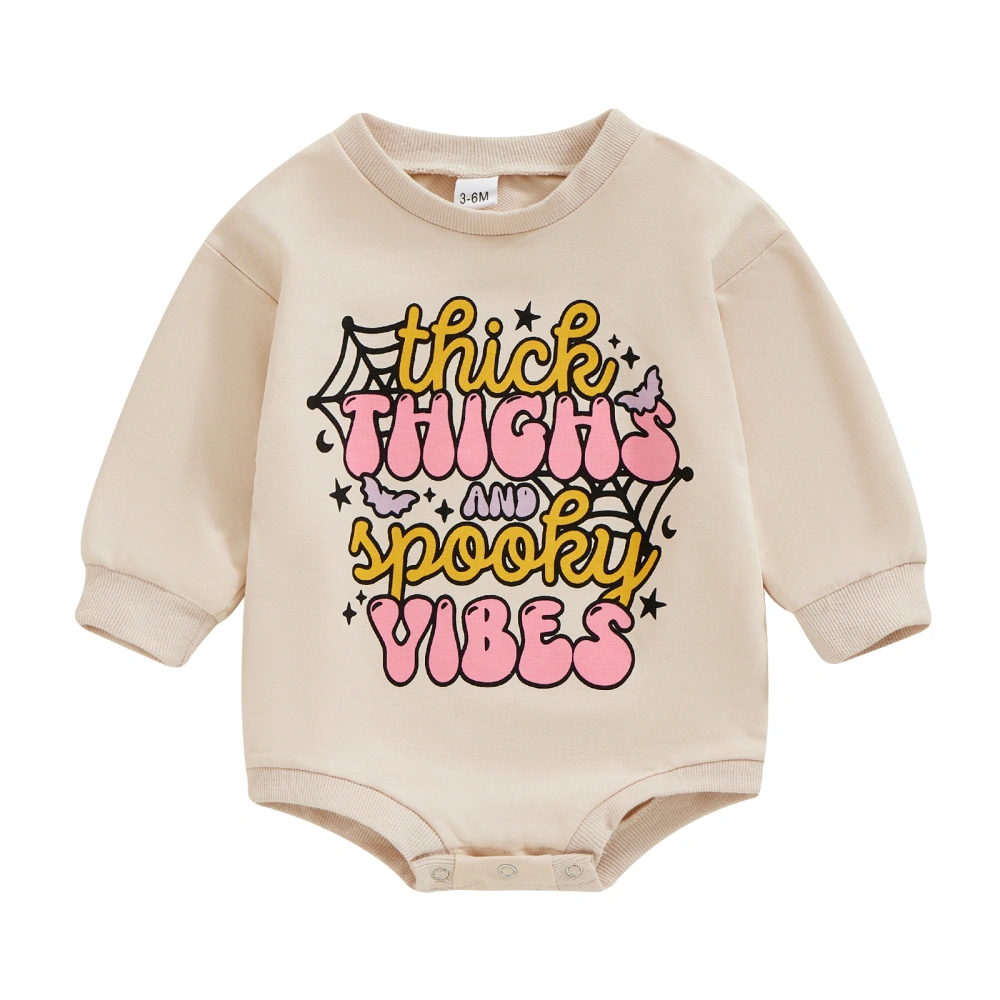 Baby Girls Boys Sweatshirts Rompers Halloween Clothes Bodysuits