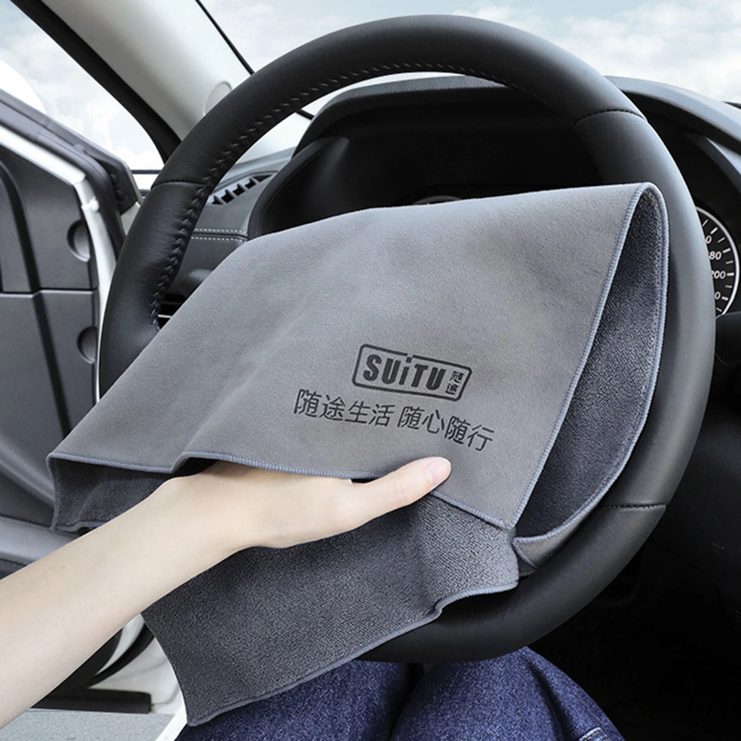 Microfiber Towels for Cars Soft Double Sided Highly Absorbent Cloth