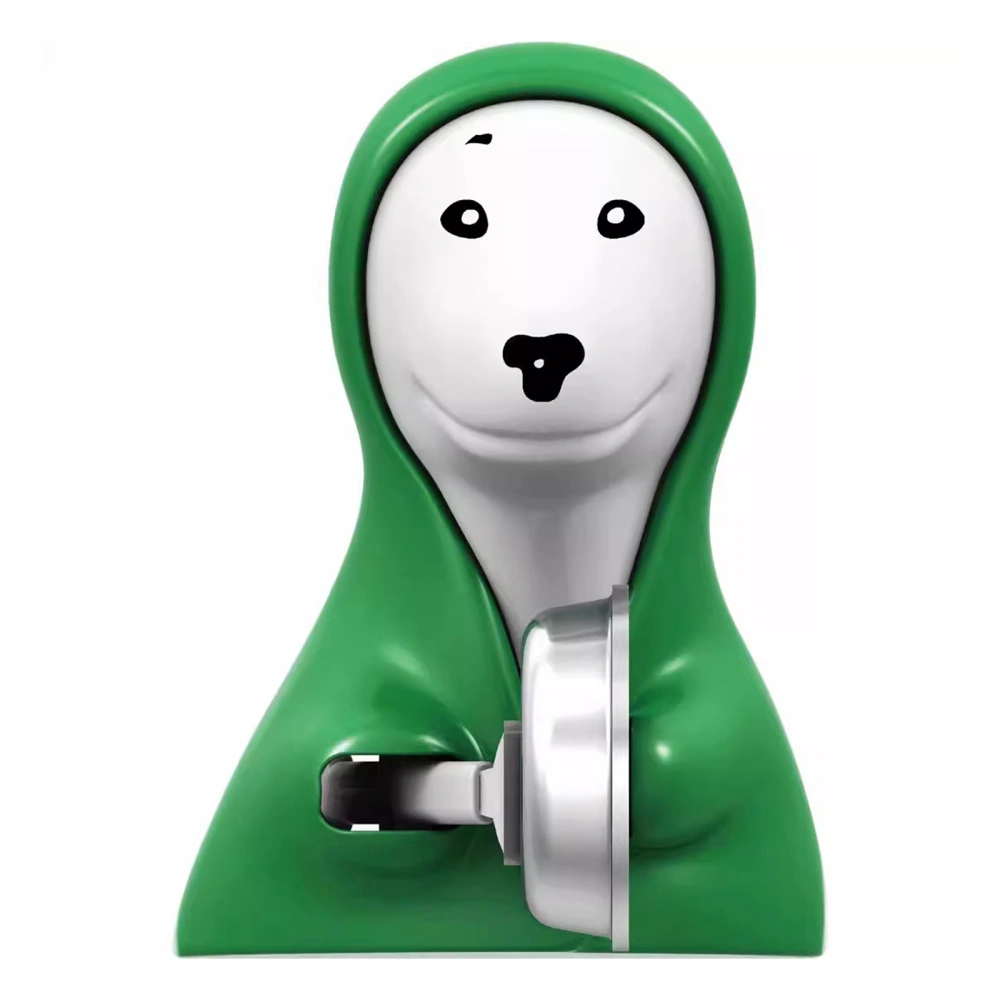 Funny Green Dog Knocking Basin Toys Stress Toys for Kids and Adults