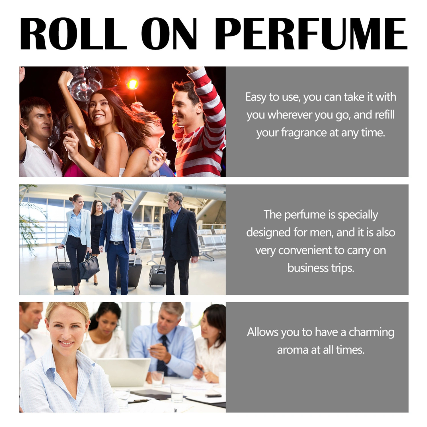 Perfume with Natural Flower Fragrance for Women Long-Lasting Perfume