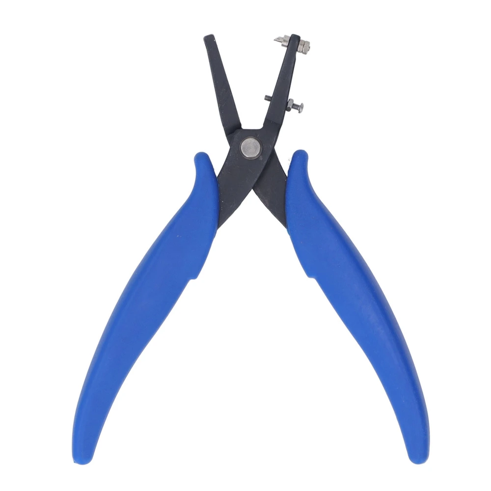 Metal Hole Punch Pliers 1.6mm Diameter Round Hole for Belt Leather Strap Tag Jewelry Making Tool