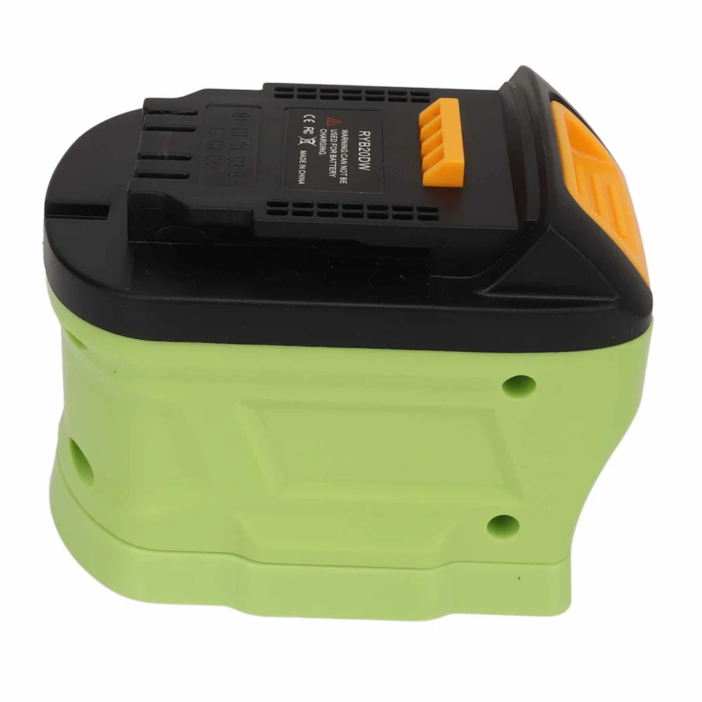 Battery Converter High Efficiency for Ryobi 18V to 20V Lithium Battery Power Tool Adapter Support USB Output