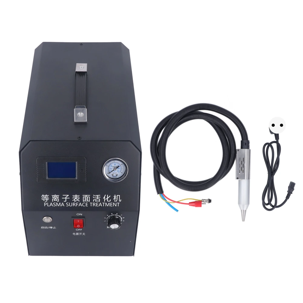 Plasma Surface Treatment Machine Aluminum Alloy Low Temperature Plasma Treatment Machine AC220V 600W EU Plug