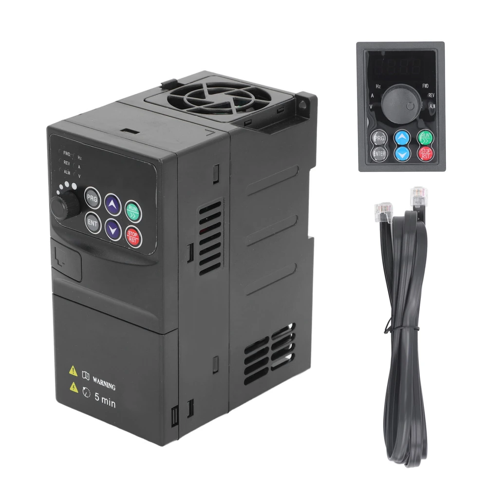 Variable Frequency Drive 1.5KW 3 Phase Vector 320‑460V Input 0‑380V Output Speed Control Frequency Converter