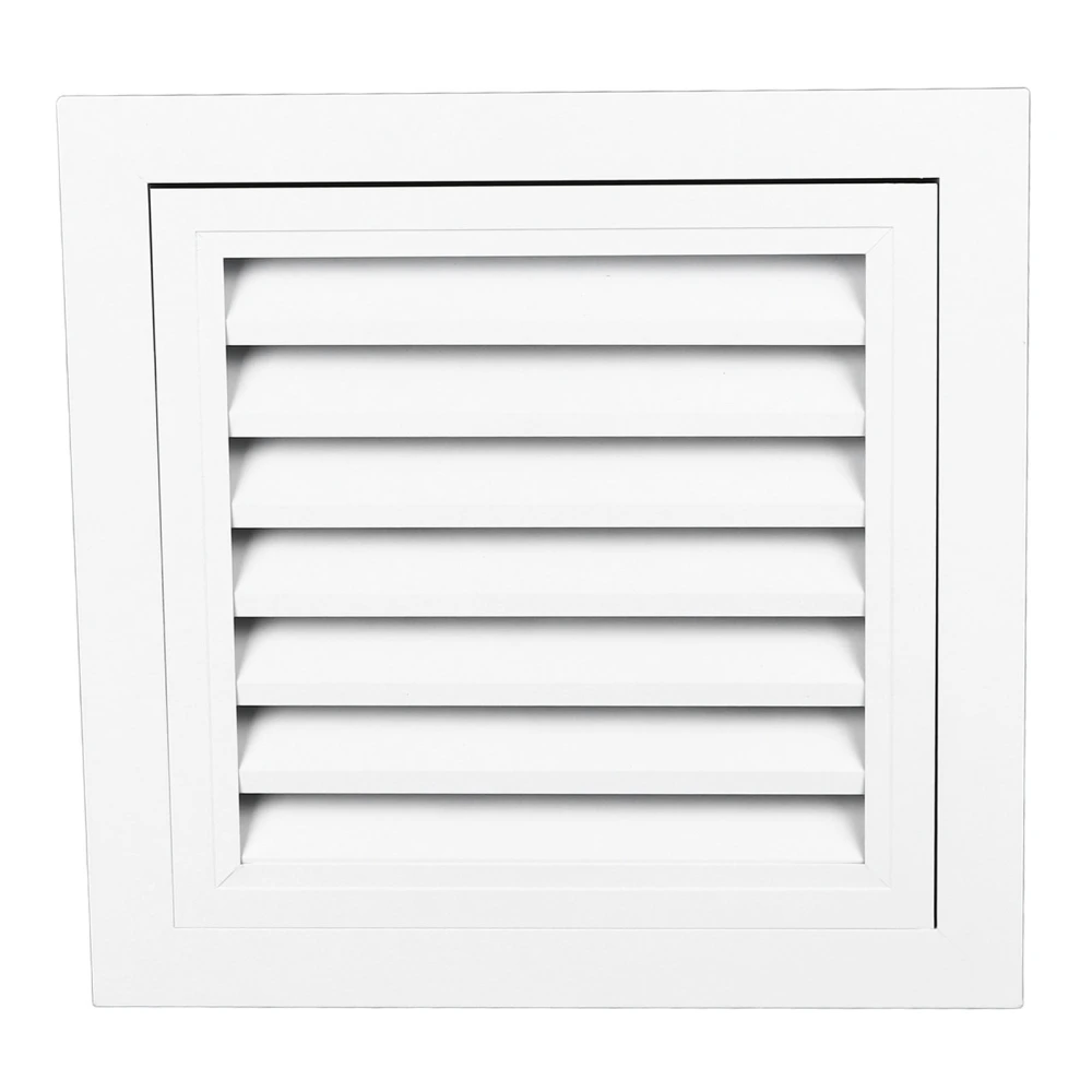 Gable Vent 35x35cm Outer Size 29.5x29.5cm Inner Size Wall Air Vent Cover Aluminum Alloy with Screen