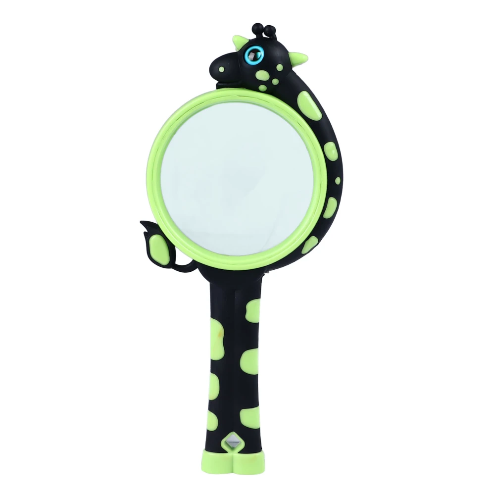 Kids Magnifier Viewer 10X Science Magnifying Glass Giraffe Shaped Kindergarten Primary School Outdoor Exploration Toy