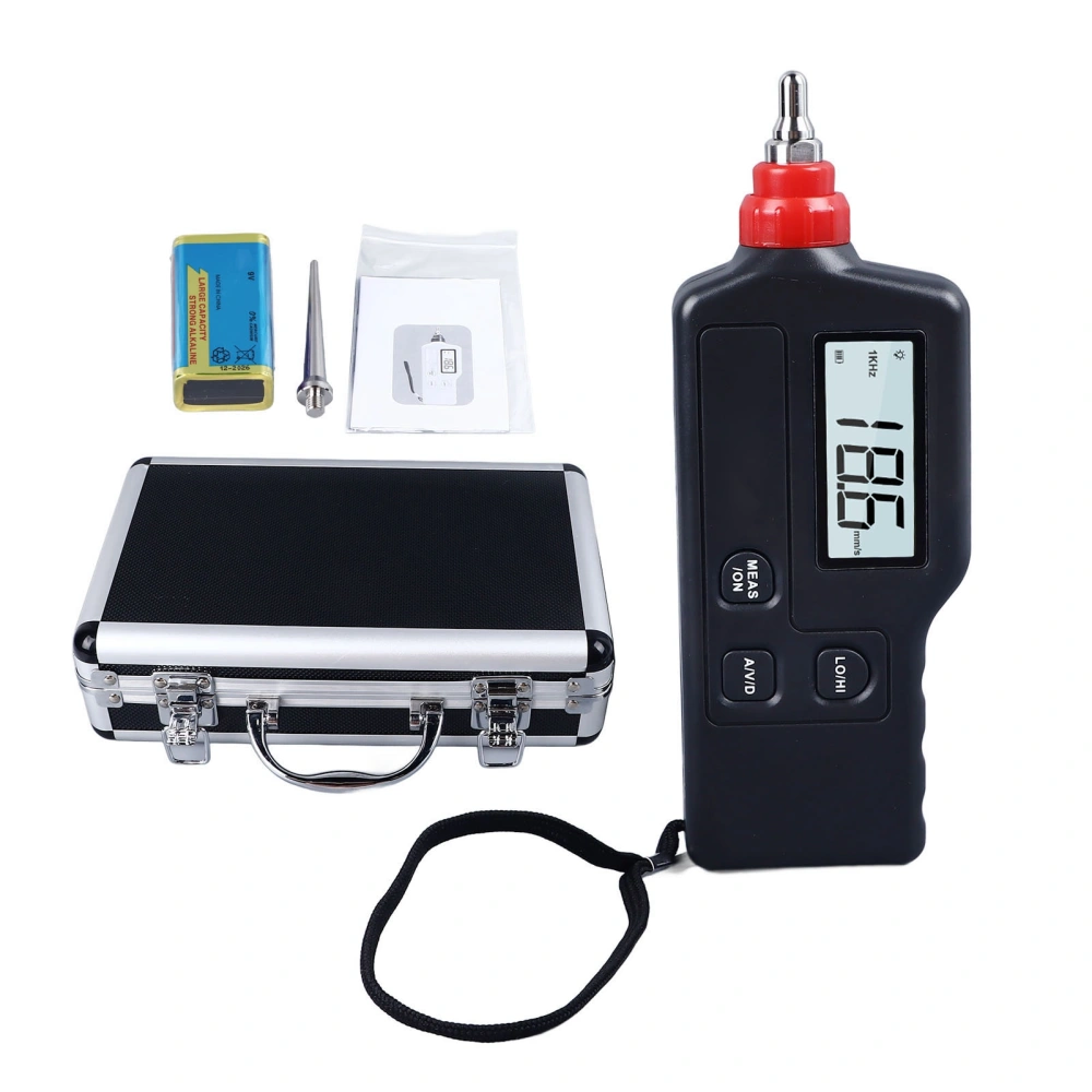 Digital Vibration Meter High Accuracy Multifunctional Vibrometer Acceleration Sensor Gauge