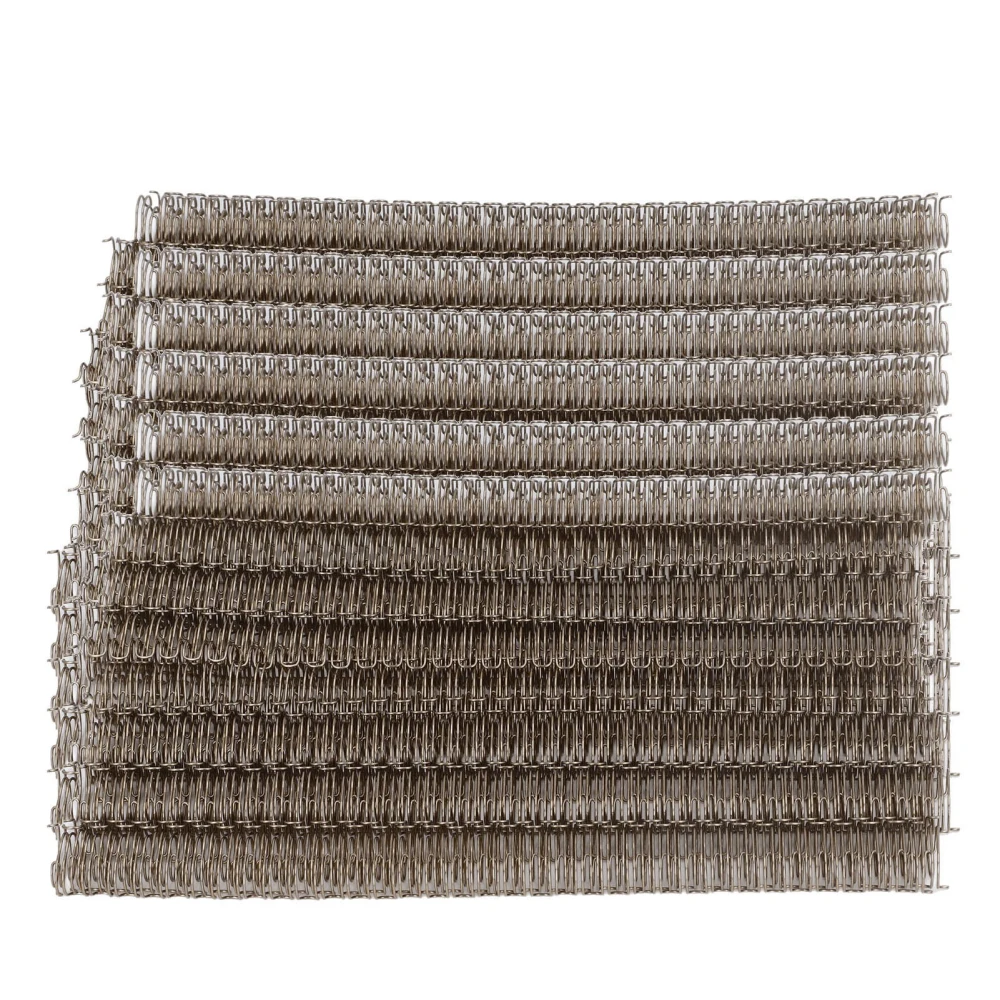 100Pcs Double Loop Wire Binding Spine 100 Sheet Capacity 3:1 Pitch 34 Loop 12.7mm Diameter Set Kit for A4 Paper Bronze