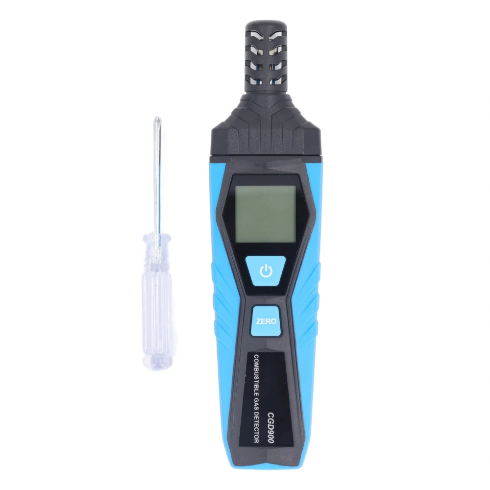 Combustible Gas Detector Double Alarm High Sensitivity Portable Thermometer Combustible Gas Alarm