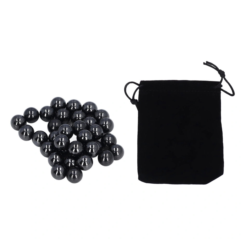 500Pcs Ball Magnets Ball Versatile Portable Magnetic Fidget Balls for Office Education Black 6mm / 0.24in