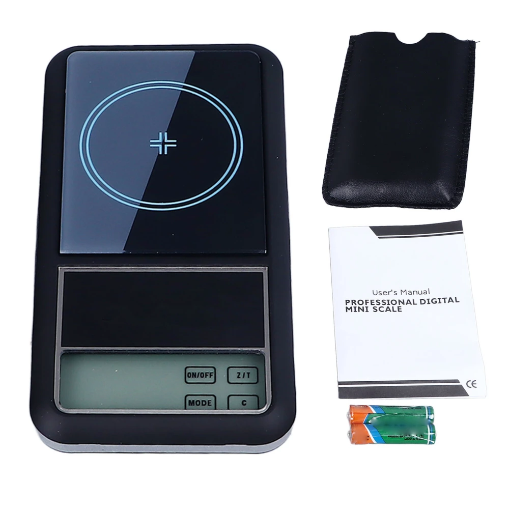 Mini Digital Pocket Scale 0.01g Accuracy Small Portable Gram Scale for Food and Jewelry