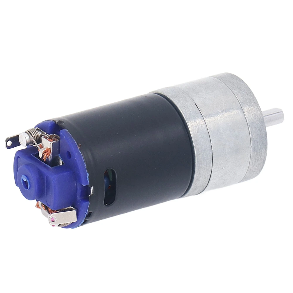 Speed Reduction Geared Motor Micro Electric High Torsion DC12V Centric Output Shaft 25mm Diameter Gear Box 200RPM