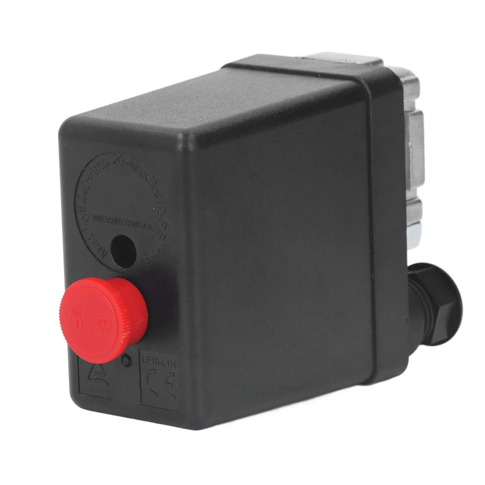 Air Compressor Pressure Switch Automatic Pressure Controller Regulator 6‑8KG 90‑120PSI AC 240V