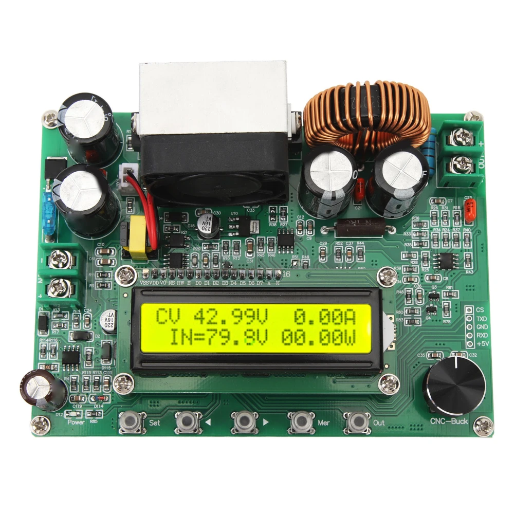 DC Buck Converter Adjustable High Power Digital Display Buck Voltage Constant Current Power Supply Module