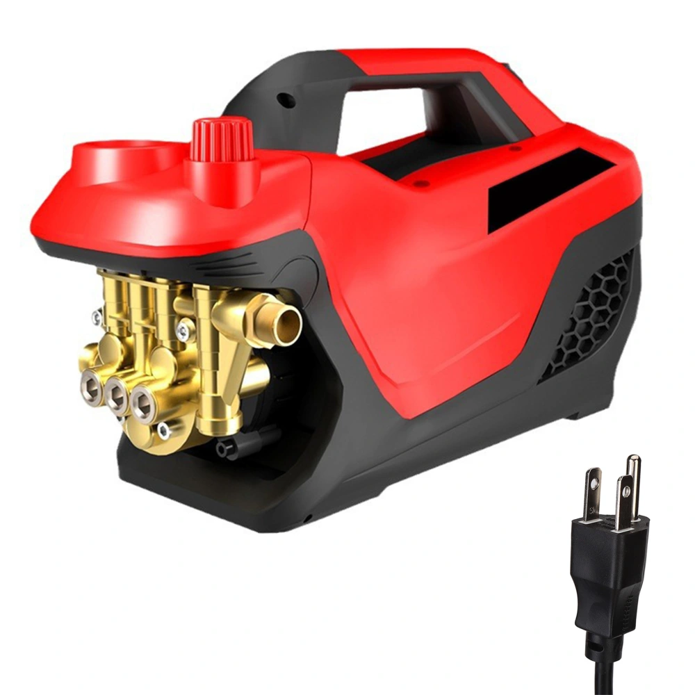 Electric Power Washer Portable Stepless Pressure Regulation High Pressure Electric Power Pressure Washer US Plug 110V