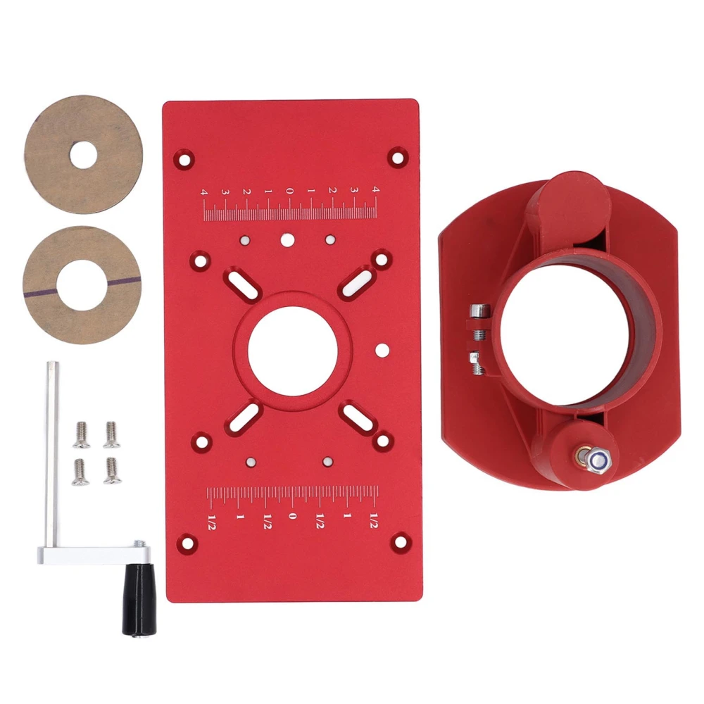 Router Lift Systems Table Insert Plate Lift Base Kit Tenoning Slotting Chamfering DIY Woodworking Tools