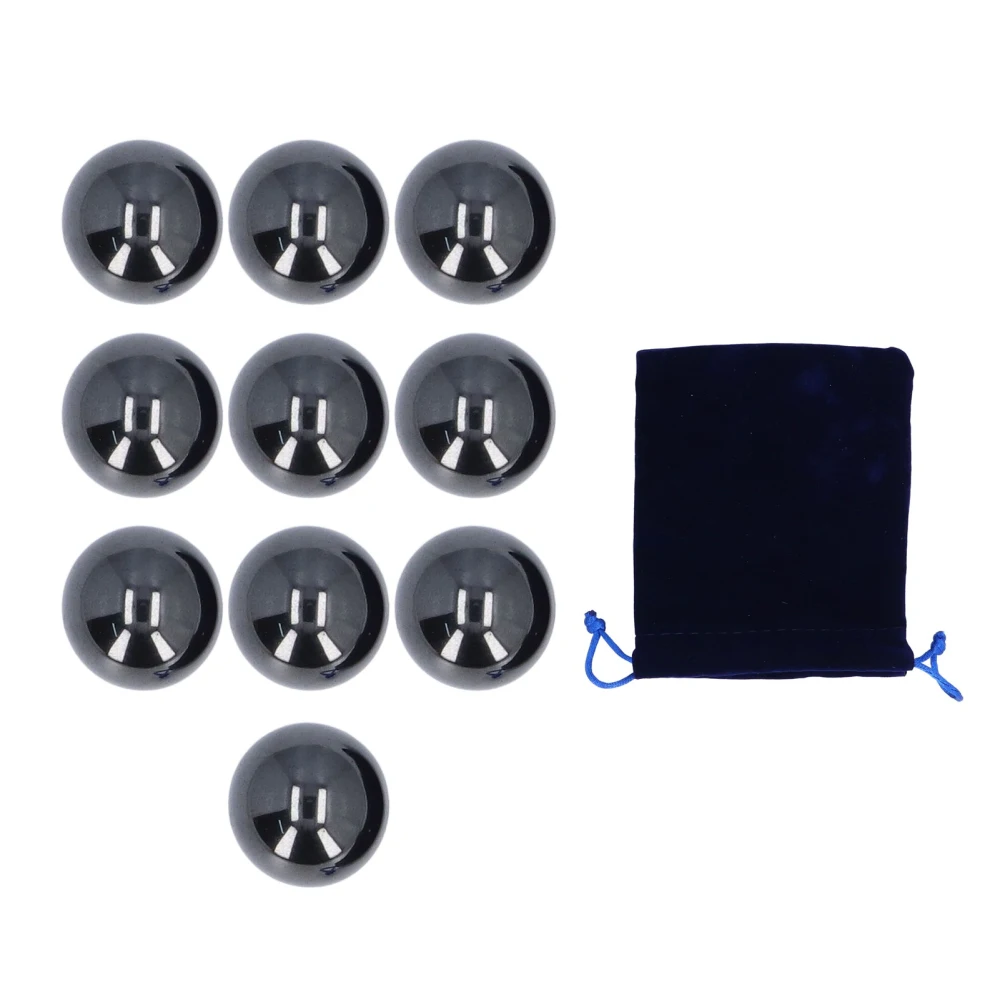 10Pcs Magnet Ball Magnet Stone 30mm Round Magnetic Toy Set Teaching Tools for Kids Students